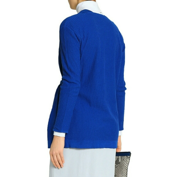 Sandro Paris Blue Kimono Light Knit Cardigan - Picture 2 of 15